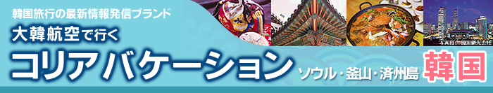 大韓航空で行く韓国